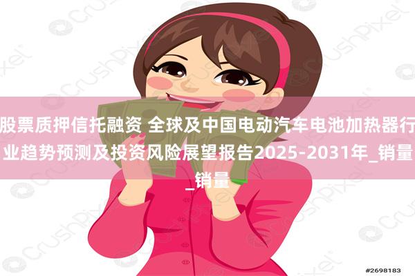 股票质押信托融资 全球及中国电动汽车电池加热器行业趋势预测及投资风险展望报告2025-2031年_销量