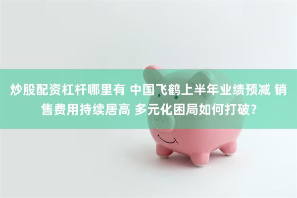 炒股配资杠杆哪里有 中国飞鹤上半年业绩预减 销售费用持续居高 多元化困局如何打破？